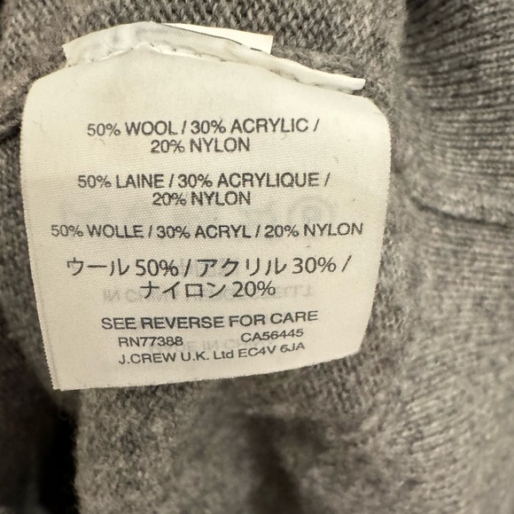 J Crew Ruffle Sleeve Sweater - Picture 4 of 6